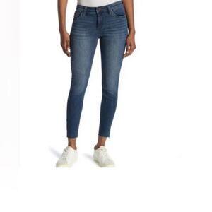 Kut from the Kloth Connie High Rise Ankle Skinny Jeans SZ 20 W Medium Wash